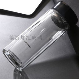 济南加汇双层玻璃杯 精致工艺与广告杯印刷的完美结合